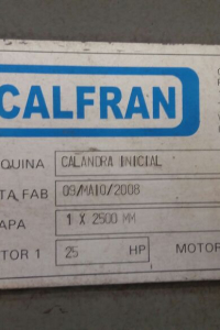 CALANDRA CALFRAN CIP 2525