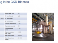 TORNO VERTICAL CNC CDK BLANSKO 